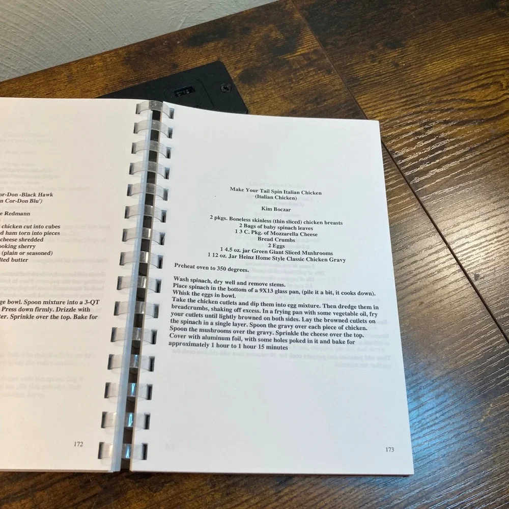 Sikorsky Aircraft 80th Anniversary Employee Cookbook 2003 Recipe Lockheed Martin